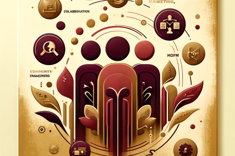 DALL·E 2024-06-10 12.09.14 - An abstract, conceptual illustration focused on generating demand for small enterprises in India. The illustration features three characters represent