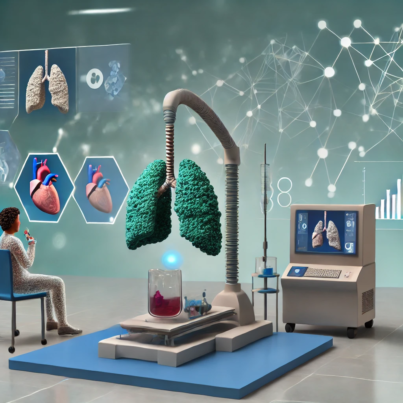 DALL·E 2024-06-19 15.48.46 - An illustration depicting the concept of personalized lung transplants for treating severe respiratory disorders like COPD and pulmonary fibrosis. The