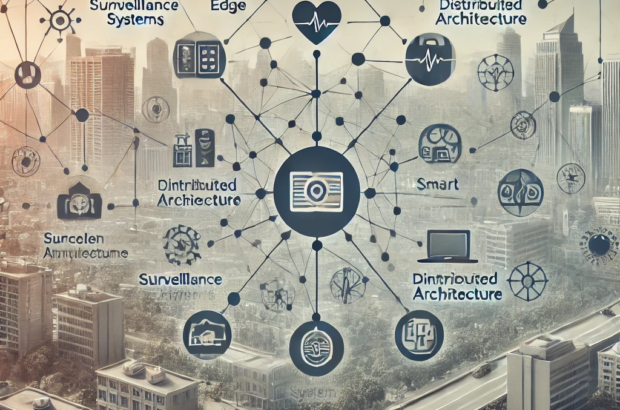 DALL·E 2024-06-21 09.46.27 - A subtle and modern illustration depicting the use of edge computing and distributed architecture in managing emergency situations. Include elements l