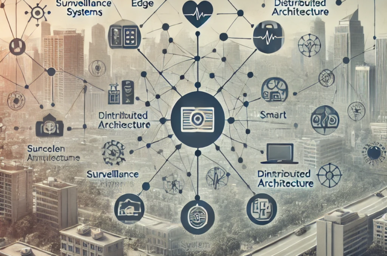 DALL·E 2024-06-21 09.46.27 - A subtle and modern illustration depicting the use of edge computing and distributed architecture in managing emergency situations. Include elements l