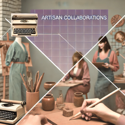 DALL·E 2024-07-06 18.47.30 - Create a wide 1980s themed image with muted colors and a realistic vibe, depicting the concept of artisan collaborations. The scene should show artisa